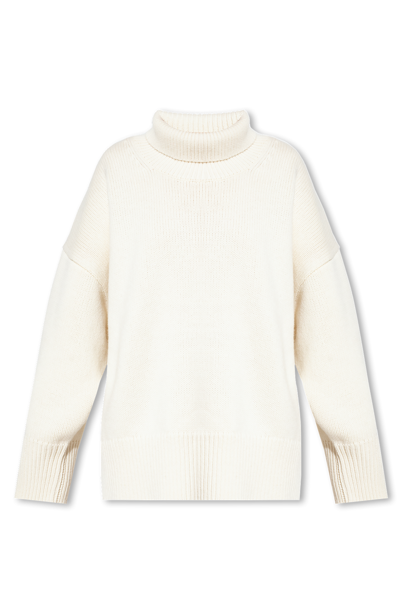 Cream Wool turtleneck sweater Chloé Vitkac GB